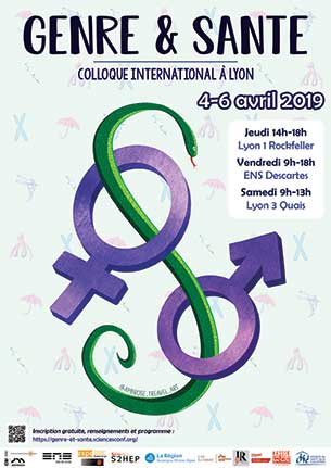 Colloque Genre & Santé - 4-6 avril 2019