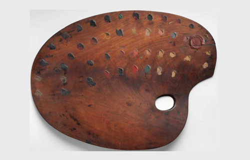 Palette de Delacroix (19e) - Collections du MET à New York