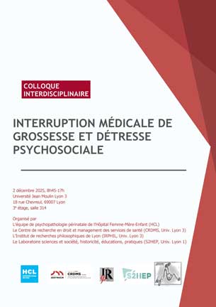 Colloque : Interruption médicale de grossesse et détresse psychosociale